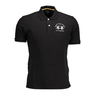 La Martina Hombre, Camisetas, Negro, Talla: XL