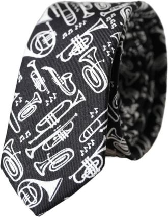 Dolce & Gabbana Zijden Stropdas - Heren - Stropdassen - Veelkleurig - ONE Size - Accessoires