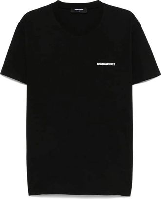 Dsquared2 T-Shirts - Heren - T-shirts - Zwart - S - Tops