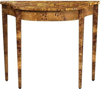Butler Butler Specialty Company Chester Traditional Burl 36In Console Table
