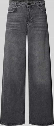 MY ESSENTIAL WARDROBE Wide Leg Jeans mit 5-Pocket-Design Modell Dicte in Anthrazit, Größe 25/31