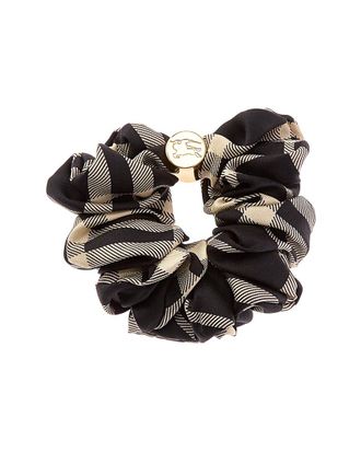 Burberry Check Silk Scrunchie