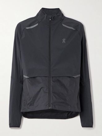 On Giacca In Shell Riciclato A Strati Weather - Nero