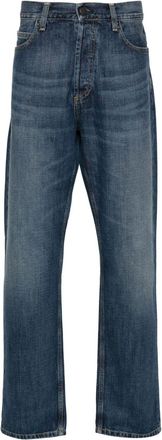 Carhartt Work in Progress Marlow mid-rise straight-leg jeans - men - Cotton/Polyester/Cotton - 33/32 - Blue
