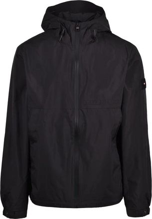 Tommy Hilfiger Mens Windbreaker Jacket - Black