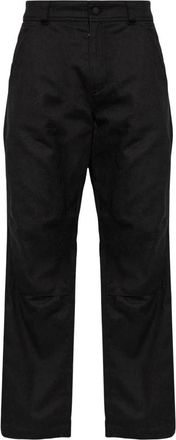 Moncler Apr&egrave;s-Ski Broek - Heren - Straight fit broeken - Zwart - L - Katoen - Broeken