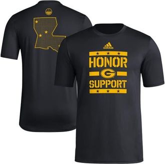 adidas Mens adidas Black Grambling Tigers Honor & Support Pre-Game T-Shirt at Nordstrom, Size Medium