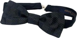 Louis Vuitton Pre-owned Accessories, male, Black, Size: ONE SIZE Pre-owned Bow tie