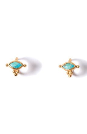 Chan Luu Della Turquoise Stud Earrings at Nordstrom