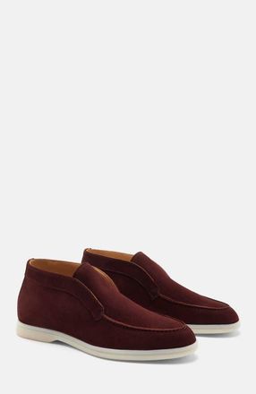 Scarosso Leonarda Boots in Burgundy - Suede at Nordstrom, Size 37.5