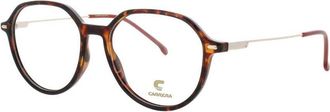 Carrera Unisex Red Rectangular Eyeglass Frames 2044TO6350