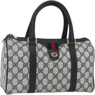 Gucci Pre-owned Handbags, female, Multicolor, Size: ONE SIZE Pre-owned Boston Bag