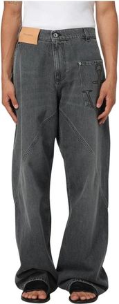 J.W.Anderson Hombre, Vaqueros, Negro, Talla: W31