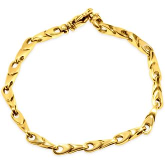 Pompeii3 Mens Seed Link 14k Gold (27gram) or Platinum (44gram) 5mm Bracelet 8.5