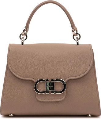 Ferragamo Dames, Tassen, Grijs, Maat: ONE Size Zijde