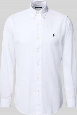 Polo Ralph Lauren Regular Fit Freizeithemd aus reiner Baumwolle in Weiss, Gr&ouml;&szlig;e XXL