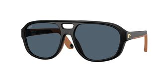 Costa 6S9133 Street Heat Polarized 913304 Mens Sunglasses Black Size 55