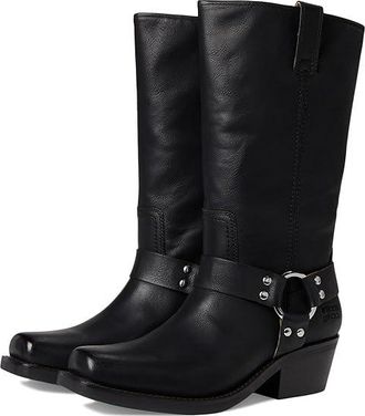 Frye and Co. Lorrie Harness 12 Cowboy Womens Boots Black : 8.5 M, Synthetic