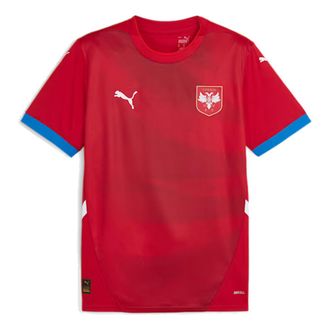Puma Serbia 24 Home Soccer Jersey Red 774300-01