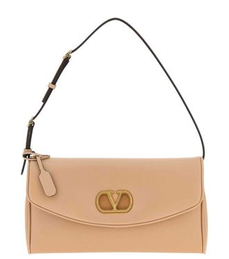 Valentino Garavani Light Pink Devain Small Shoulder Bag