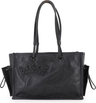 Loewe Black Leather Tote Bag (Pre-Owned)