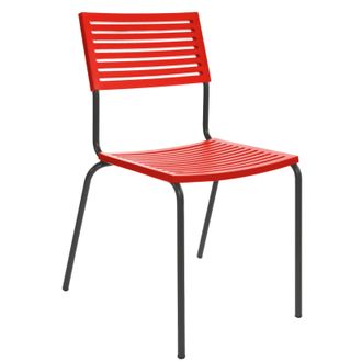 Schubiger M&ouml;bel Gartenstuhl Bodensee Lamello ohne Armlehne