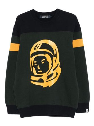 Billionaire Boys Club graphic-print crew-neck sweater - Green