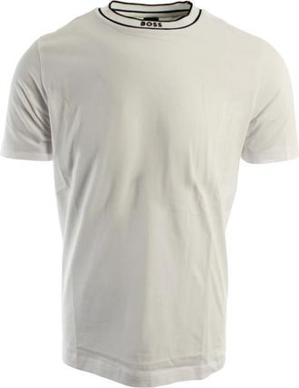HUGO BOSS Hombre, Camisetas, Blanco, Talla: S