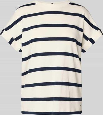 Tommy Hilfiger Regular Fit T-Shirt aus reiner Baumwolle in Weiss, Größe XXL