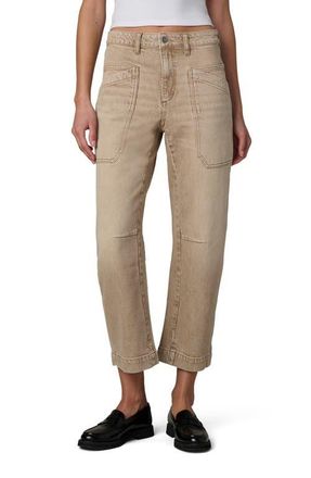 Joe's The Double Pocket Barrel Leg Ankle Jeans in Washed Tannin at Nordstrom, Size 25