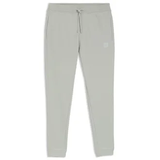 BOSS Cotton-terry sweatpants with logo patch