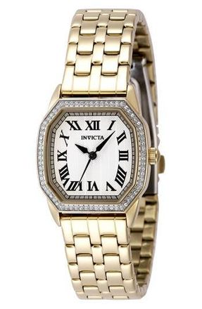 Invicta 48998 Wildflower Watch in White/Gold at Nordstrom Rack