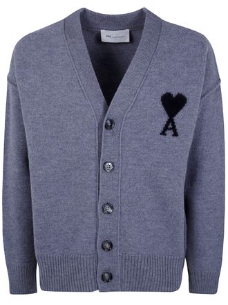 Ami Sweater V Neck Quota Ami De Coeur