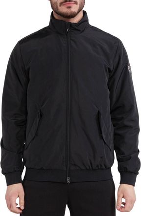 Emporio Armani Mens Patch Logo Black Jacket - Size X-Large