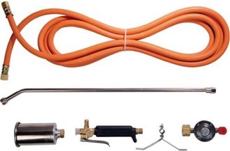 Kayser Set Quemador Propano Calefacci&oacute;n Con Reductor De Presi&oacute;n Encendido Manual 5m Kayser