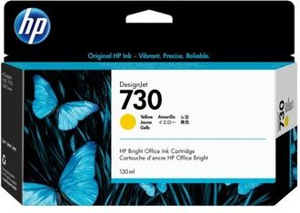 OEM Cartucho De Tinta Hp 730 (p2v64a), Amarillo