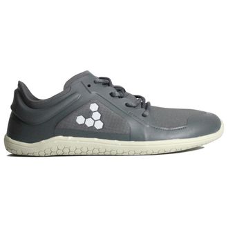 Vivobarefoot Primus Lite III All Weather Textile Synthetic Womens Low Top Trainers - Charcoal - Size:UK 8.5