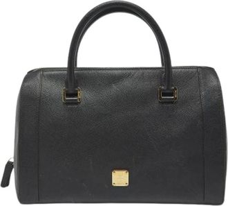 MCM Pre-owned Handbags, female, Black, Size: ONE SIZE Pre-owned Handbag