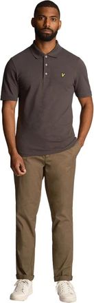 Lyle & Scott Chino Broek Old Trafford Stijl - Heren - Chinos - Groen - W33 - Katoen - Broeken
