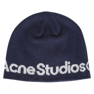 Acne Studios Dames, Accessoires, Blauw, Maat: ONE Size Wol