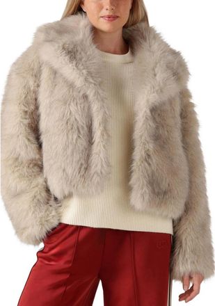 Copenhagen Muse Cmplushy Jacket - Dames - Jassen - Beige - L - Polyester - Jassen