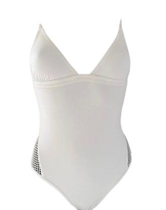 Melissa Odabash White One Piece Swimsuit Size S