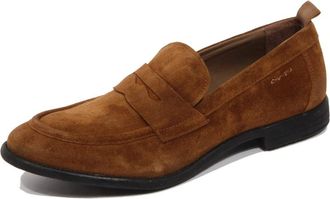 Alexander Hotto Light Suede Loafer Peach Birra Gommina - Heren - Loafers - Bruin - 40 EU - Su&egrave;de - Schoenen
