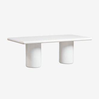Sklum Mesa De Comedor Rectangular 220x100 Cm En Cemento Namara Sklum