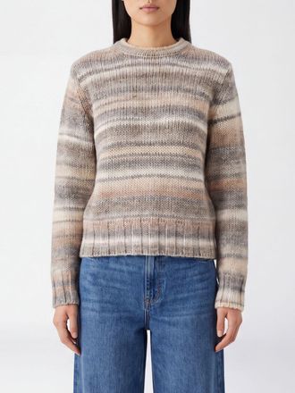 KANGRA Striped Wool-Blend Crewneck Jumper