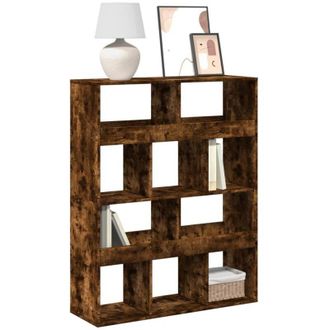 vidaXL Vidaxl - Estanter&iacute;a Madera De Ingenier&iacute;a Roble Ahumado 100x33x125,5 Cm