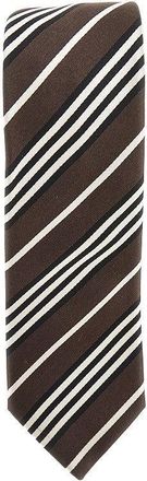 Saint Laurent Striped silk necktie Man One Size