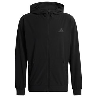 adidas D4T Workout Full-Zip Hoodie Hoodie f&uuml;r Herren | schwarz