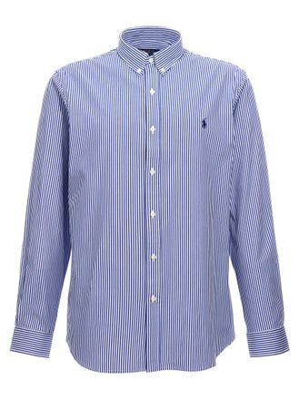 Polo Ralph Lauren Blue logo embroidered Shirt