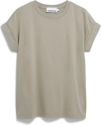 Armedangels Idaa Logo T-Shirt f&uuml;r Damen | grau